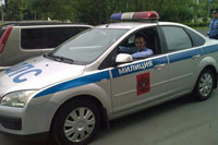Машина ДПС для киносъемки